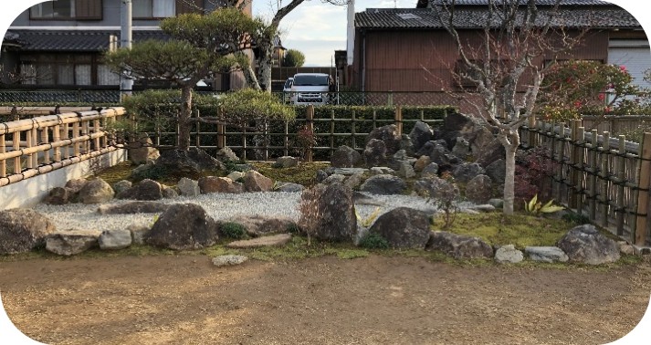 作庭　日本庭園